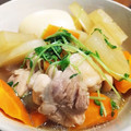 かすがべ's cooksnap of when they made レンジで簡単♡我が家の鶏大根.