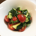☆ぼうchan☆'s cooksnap of when they made トマトきゅうり・青ジソの夏マリネ♪.