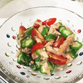 natttuun's cooksnap of when they made 簡単♪オクラとトマトのツナゆず胡椒和え.