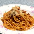 ニモだいすき's cooksnap of when they made 懐かしい味♪コクまろやかナポリタン♪.
