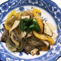 蒼の雫sp's cooksnap of when they made ルクエで、具だくさん秋刀魚の黒酢あんかけ.