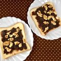 ふたごゆき's cooksnap of when they made 香ばしい！餡くるみトースト.