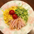 cho♡'s cooksnap of when they made ＊基本の切り方＊せん切り（きゅうり）.