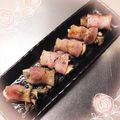 K0A9O0R8U♪'s cooksnap of when they made ✿舞茸のベーコン巻き✿.