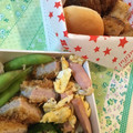 tikariri's cooksnap of when they made 超簡単！魚肉ソーセージとたまごの炒め物.