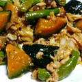 クック64OY6U☆'s cooksnap of when they made 豚肉と南瓜とししとうの甘辛炒め.
