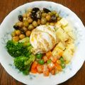 よよっち♪'s cooksnap of when they made 豆と野菜とチーズのピリ辛ベジボウル.