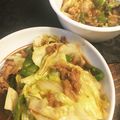 norittya's cooksnap of when they made 豚コマとキャベツの簡単オイスター甘酢炒め.