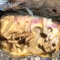 クックN40D7B☆'s cooksnap of when they made ベーコンでボリュームUP〜鮭のホイル焼き.