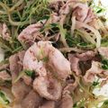 はるかなみ's cooksnap of when they made 栄養満点！豆苗と豚のさっぱりゴマサラダ.