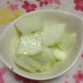 ぽぽきゅ's cooksnap of when they made あっという間の白ウリの塩麹あえ　代用OK.