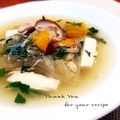 inyako's cooksnap of when they made たっぷり野菜のレモンチキンスープ.