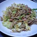 ジミーの彼女's cooksnap of when they made ♥キャベツとレタス炒めペペロンチーノ風♥.