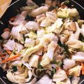 キャミティ's cooksnap of when they made 簡単♪白菜とイカの中華餡掛け～中華丼風～.