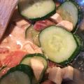 Tomotabi's cooksnap of when they made キュウリ☆トマト☆ツナのごま麺つゆサラダ.