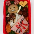 めいめい☆☆☆'s cooksnap of when they made 夏キャラ弁☆かき氷の作り方.