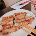 あいち1020's cooksnap of when they made おくらの豚肉巻き.