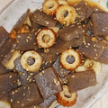 かなりんココりん's cooksnap of when they made 簡単節約♡ちくゎとこんにゃくの味噌炒め♡.