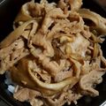 ヒデサナ's cooksnap of when they made 豚バラときのこのどんぶり.