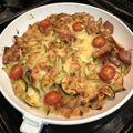マミーペコ's cooksnap of when they made ポテトとズッキーニのカレーマヨチーズ焼き.