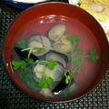 M130018's cooksnap of when they made シジミと三つ葉のすまし汁。.