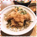nakamucchi's cooksnap of when they made 一緒にほおばると幸せ！きんぴら唐揚げ丼.
