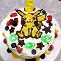 ♡EmiKan♡'s cooksnap of when they made キャラケーキ☆ポケモン　ピカチュウ.