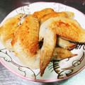 松本政宗's cooksnap of when they made 塩コショウのみ♡簡単！手羽先の塩焼き.