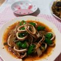 えりりんちゃん♡'s cooksnap of when they made 手っ取り早く・赤い【烏賊丼】あらら簡単♪.