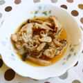 ﾁｲﾁｬﾝﾏﾏ's cooksnap of when they made ぱぱっと簡単♪豚肉ときのこのめんつゆ煮.