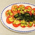 あちゃこママン's cooksnap of when they made アボカドトマトモッツァレラ♪～薔薇生ハム.