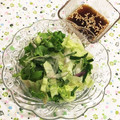 なつき☆ミ's cooksnap of when they made えごまとレタスのサラダ.