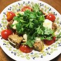 YUKIKI☆'s cooksnap of when they made イタリアンチックなハンバーグチーズ炒め☆.