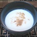 独女の休日's cooksnap of when they made お休み前に☆ホットヨーグルト.