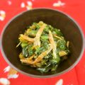 mmameco's cooksnap of when they made 切り昆布の野沢菜和え✿.