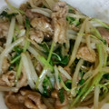 ami-rarara's cooksnap of when they made 豆苗ともやしのオイスターソース炒め.