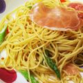 ☆まる母ちゃん☆'s cooksnap of when they made 土日、簡単♪カルボナーラ風冷製パスタ.