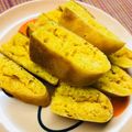 島子☆'s cooksnap of when they made 離乳食にも♪野菜ジュースでホットケーキ.