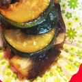 nnamiki's cooksnap of when they made ＊ヒレ肉でナスとズッキーニの黒酢炒め＊.