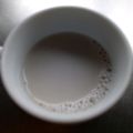 しじみきゃんこ's cooksnap of when they made 黒豆煮汁リメイク♡優しい甘さのソイラテ♡.