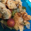 ぎんはる's cooksnap of when they made 揚げギョーザのさっぱり焼き肉風サラダ.