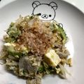 蒼の雫sp's cooksnap of when they made ルクエでゴーヤチャンプル.