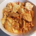 ayakaL7's cooksnap of when they made 豆腐のキム卵炒め.
