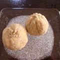 inotch's cooksnap of when they made 簡単～栗ラップしぼり～.