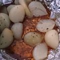 meipu's cooksnap of when they made 焼肉、ＢＱに！ニンニクのホイル焼き.