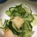 ♡cookkkk♡'s cooksnap of when they made きゅうりとお麩の酢の物.