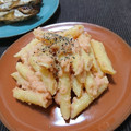 エビマヨ尾's cooksnap of when they made 簡単！明太マヨのペンネ♪.