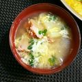M130018's cooksnap of when they made 簡単＊ベーコン玉ねぎ卵のコンソメスープ＊.