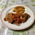 ろびらん's cooksnap of when they made 豚肉のソテー　ローズマリートマトソース.