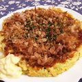 ＊ゆか＊07's cooksnap of when they made ■糖質制限■おから簡単お好み焼き味ランチ.